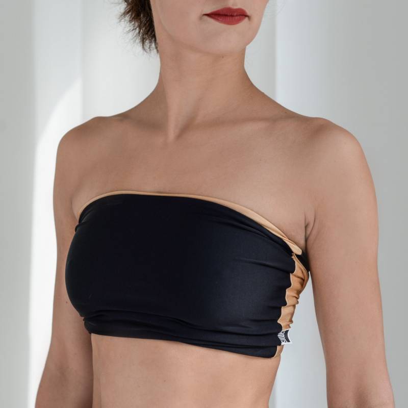 Bandeau in Schwarz/Ecru von Siluetmode
