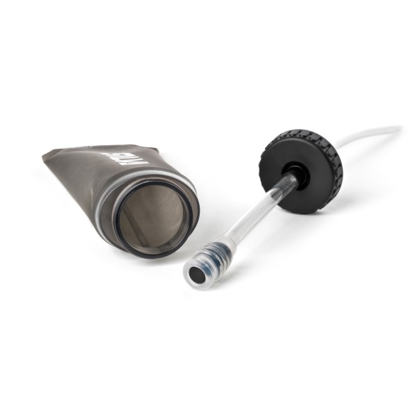 Silva - Soft Flask Straw - Trinkflasche Gr 500 ml grau von Silva