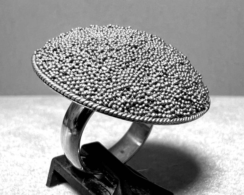 Pilz Silber Ring Gr. 7 R638 von Silvagem