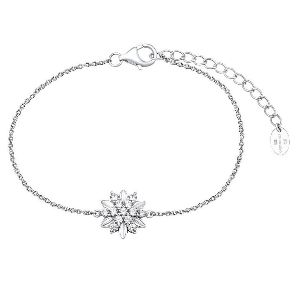 Silvego Armband Silver bracelet ALIVIA with Swarovski MWB10959AA von Silvego