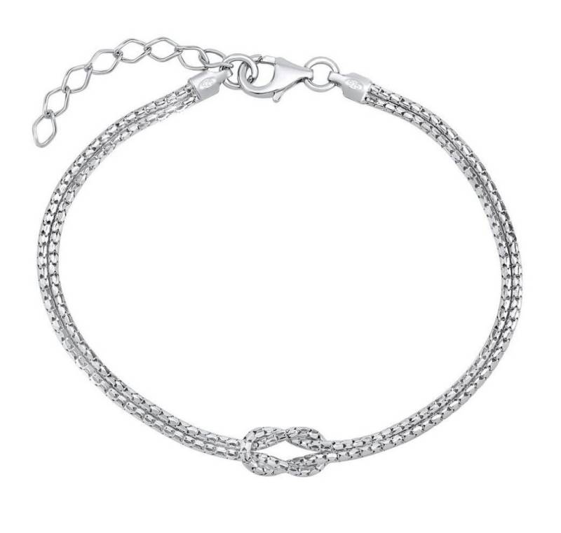 Silvego Armband Silver double bracelet with TTTB66L4 knot von Silvego