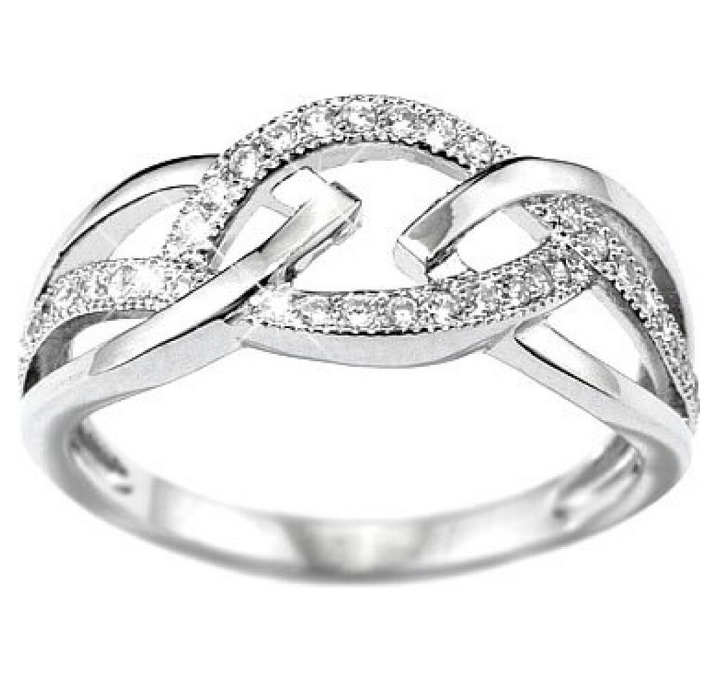 Silvego Fingerring Elisa Ring aus Silber JJJR0222 - Schaltung: 56 mm von Silvego