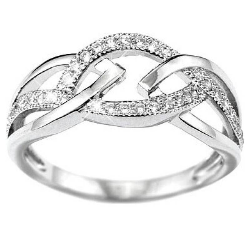 Silvego Fingerring Elisa Ring aus Silber JJJR0222 - Schaltung: 56 mm von Silvego