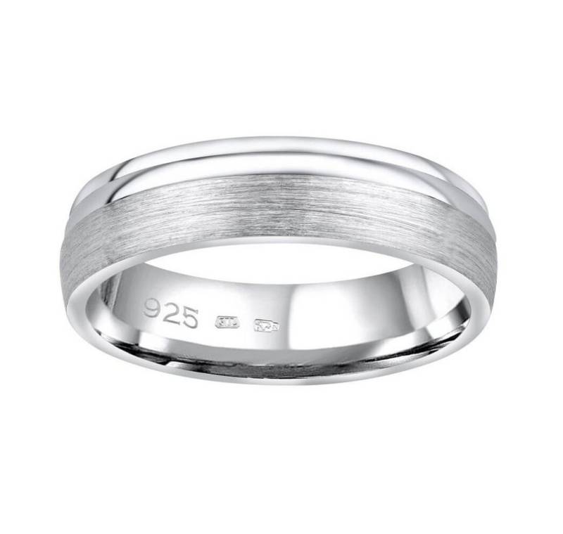 Silvego Fingerring Wedding silver ring Amora for men and women QRALP130M - Circuit: 51 mm von Silvego
