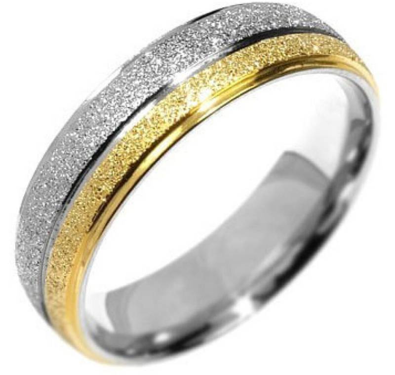 Silvego Fingerring Wedding steel ring Flers RRC0365 - Circuit: 63 mm von Silvego