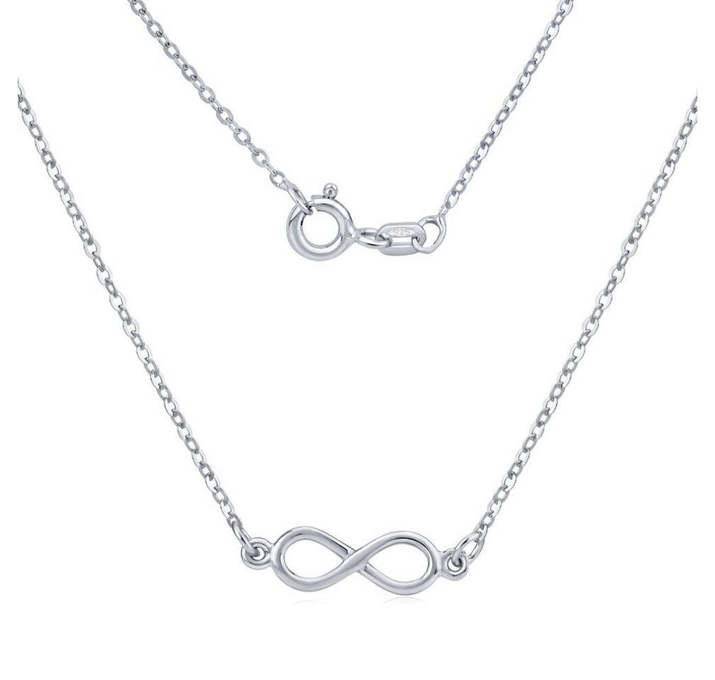 Silvego Kette mit Einhänger Infinity silver necklace SMJN023WJ4ZT von Silvego