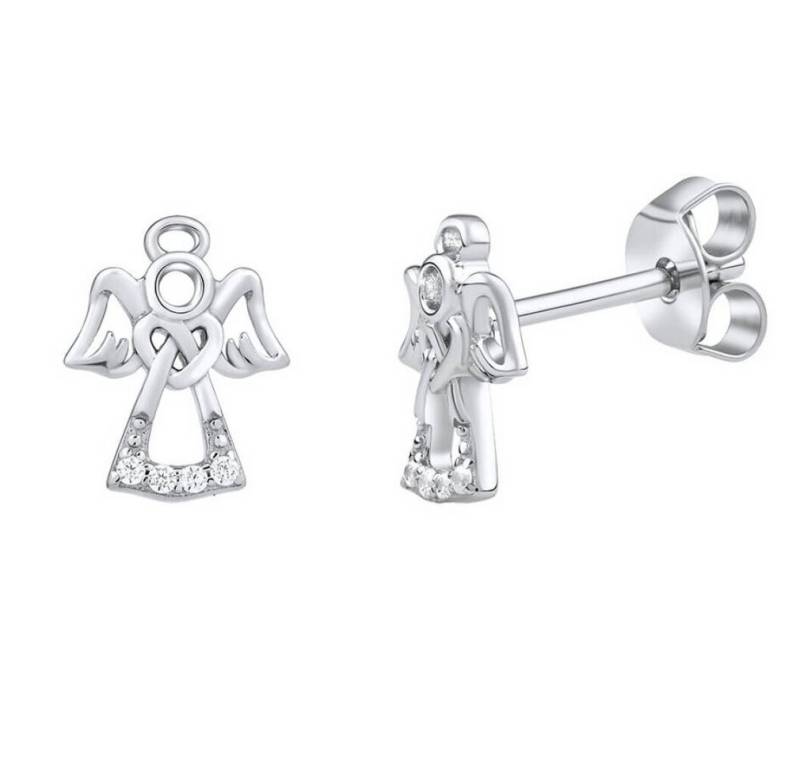 Silvego Ohrring-Set Fine silver earrings with clear zircons MW2233E von Silvego