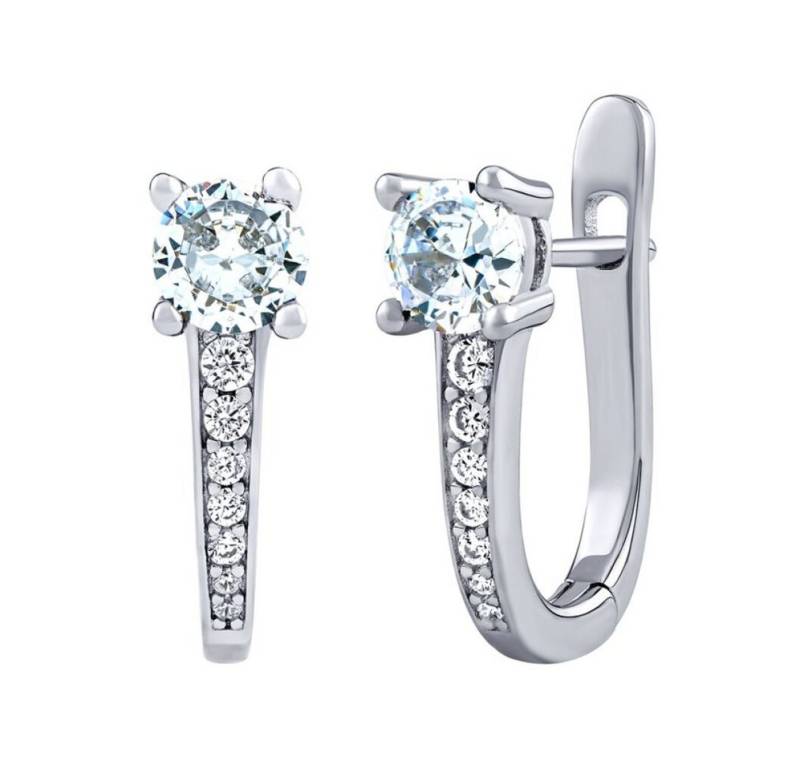 Silvego Ohrring-Set Samba Silver Earrings with Brilliance Zirconia DCC01571EW von Silvego