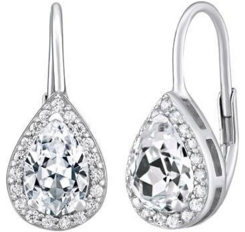 Silvego Ohrring-Set Silver ORIANNA drop earrings with zircons LPS0341SR von Silvego