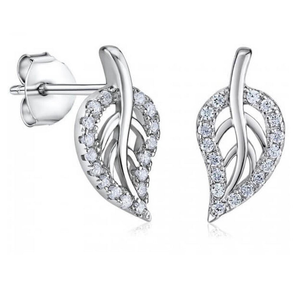 Silvego Ohrring-Set Silver earrings ELIA with zircons JJJHE0009 von Silvego