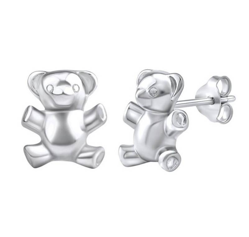 Silvego Ohrring-Set Silver earrings teddy bears PRM11269 von Silvego
