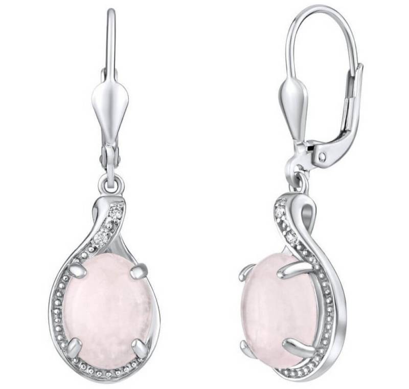 Silvego Ohrring-Set Silver earrings with natural rosette JST14811PRU von Silvego