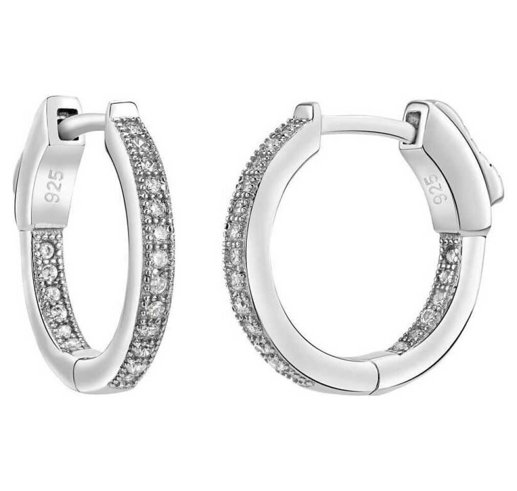 Silvego Ohrring-Set Silver earrings with zircons JASMIN JJJE0105 with a unique clasp Silvego Ohrring-Set Silver earrings with zircons JASMIN JJJE0105 with a unique clasp von Silvego