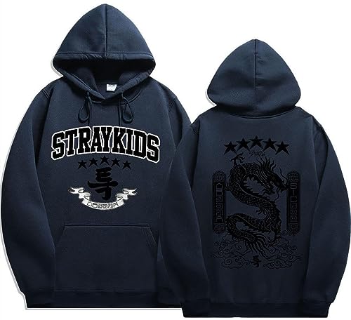 Silver Basic Damen Herbst Unisex Sweatshirt Stray-KIdds 2D Soft Cosplay Hoodies-ZQ-S1 von Silver Basic