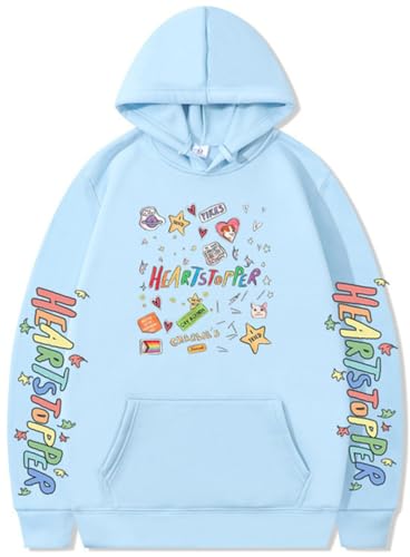 Silver Basic Heartstopper Nick and Charlie Boys Meet Boys Jacke Jacke Jacke für Erwachsene-SkyBlue-3XL1 von Silver Basic