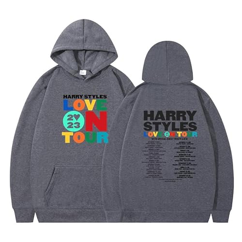 Silver Basic Herren HS Love On Tour 2023 Kapuzenpullover Herbst Mode Sport Freizeit-SHENHUIHEI-M1 von Silver Basic