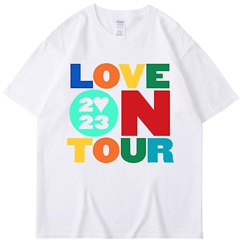 Silver Basic Herren HS r 2023 Mode T-Shirts Coton Schwarz Weiß Soft Damen Tops-White-M1 von Silver Basic