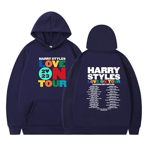 Silver Basic Herren HS Love On Tour 2023 Kapuzenpullover Herbst Mode Sport Freizeit-ZQBAI-M1 von Silver Basic