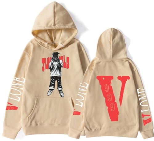 Silver Basic Herren Y2K V Smoke Rapper JW 999 Merch Sport Kapuzenpullover-Khaki-3XL1 von Silver Basic