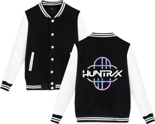 Silver Basic Kpop Saja-Boys Damen Baseball Shirt Jacke für Dem0n hunters-Black01-L1 von Silver Basic