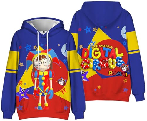 Silver Basic The Amazing Digital Circus Das Sweatshirt mit Kapuze für Kinder ist weich und bequem-E-1301 von Silver Basic