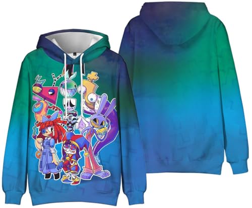 Silver Basic The Amazing Digital Circus Das Sweatshirt mit Kapuze für Kinder ist weich und bequem-K-1401 von Silver Basic