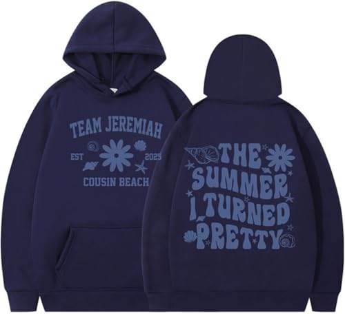 Silver Basic The Summer Turned Pretty Cousins Beach Teamm Jeremiah 2025 Neue Garderobe-Deepblue-L1 von Silver Basic