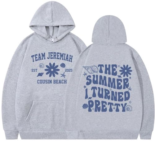 Silver Basic The Summer Turned Pretty Cousins Beach Teamm Jeremiah 2025 Neue Garderobe-LightGrey-M1 von Silver Basic