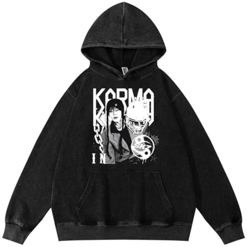 Silver Basic Unisex KPOP Schwarz SKZOO Karma Neuheit Fan Hoodie-Black17-M1 von Silver Basic