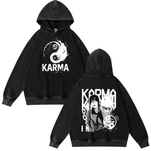 Silver Basic Unisex KPOP Schwarz SKZOO Karma Neuheit Fan Hoodie-Black8-2XL1 von Silver Basic
