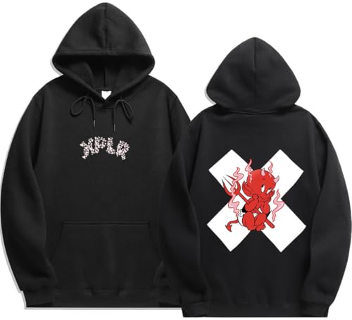 Silver Basic X-P-L-R Samco1by Erwachsene Fun Graffiti 2D Mode Hoodie-Black-L1 von Silver Basic