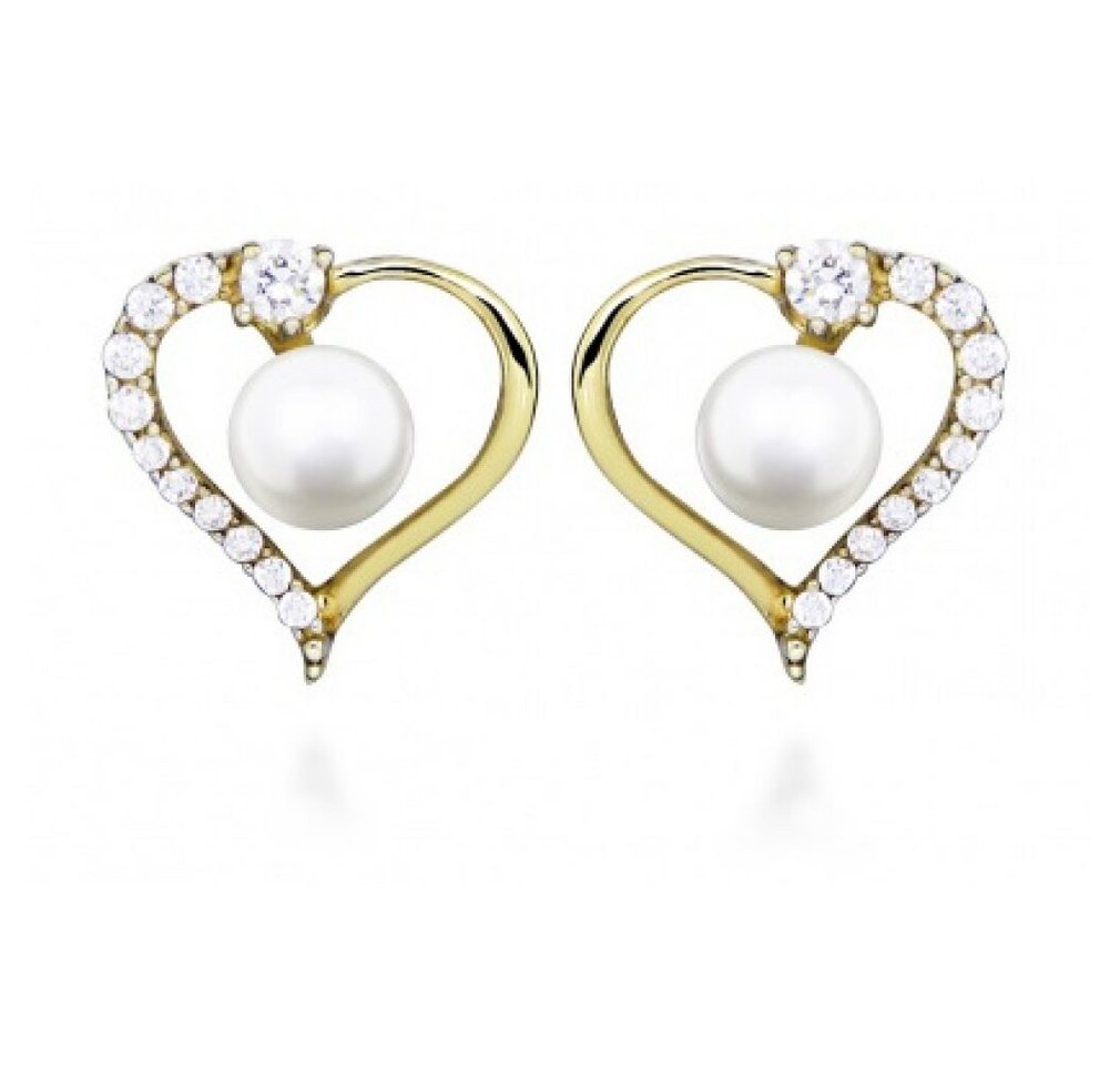 Silver Cat Ohrring-Set Romantische vergoldete kubische Zirkonia Ohrringe SC518 Silver Cat Ohrring-Set Romantische vergoldete kubische Zirkonia Ohrringe SC518 von Silver Cat