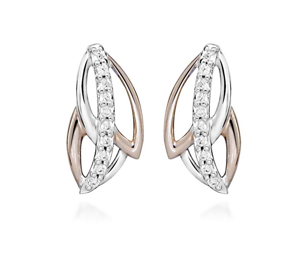 Silver Cat Ohrring-Set Sparkling bicolor earrings with cubic zirconia SC476 Silver Cat Ohrring-Set Sparkling bicolor earrings with cubic zirconia SC476 von Silver Cat