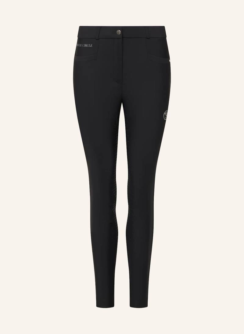 Silver Circle Reithose Bella Full-Grip schwarz von Silver Circle