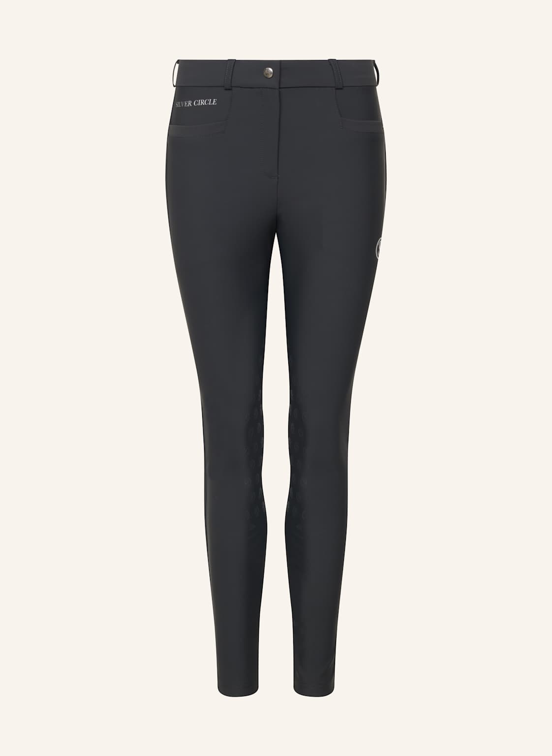 Silver Circle Reithose Bella Knie-Grip grau Silver Circle Reithose Bella Knie-Grip grau von Silver Circle
