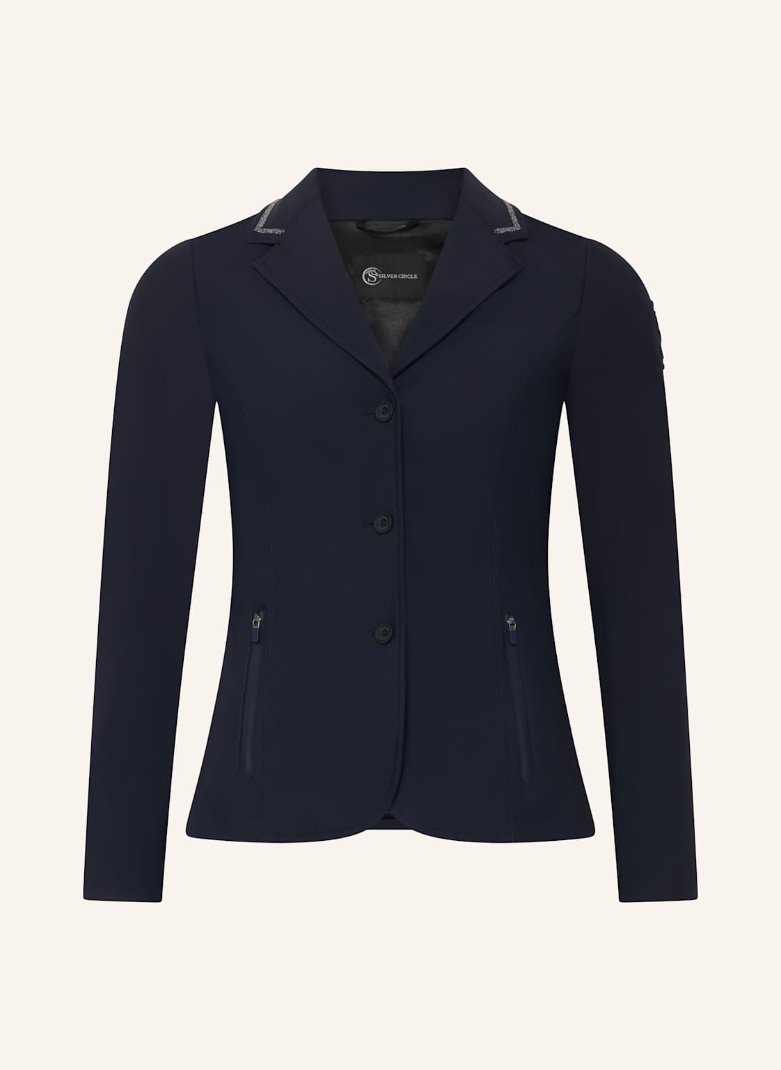 Silver Circle Turnierjacket Chamica Glitzer blau Silver Circle Turnierjacket Chamica Glitzer blau von Silver Circle