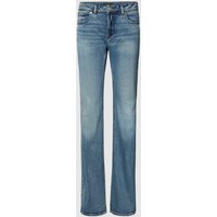 Silver Jeans Flared Cut Jeans im 5-Pocket-Design Modell 'Be Low' in Blau, Größe 27/33 von Silver Jeans