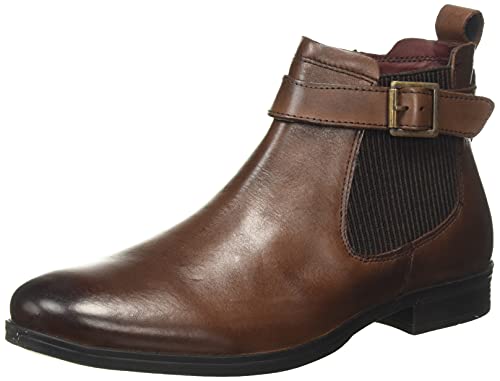 Silver Street London Herren Grafton Stiefelette, braun, 42 EU von Silver Street London