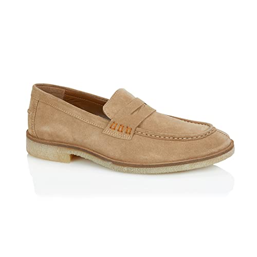 SILVER STREET LONDON Herren Morgan Slipper, Sand, 42 EU von Silver Street London