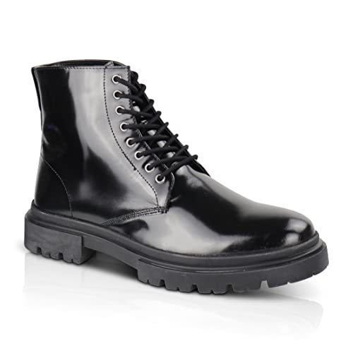 Silver Street London Herren Greenwich Stiefelette, Schwarz, 46 EU von Silver Street London