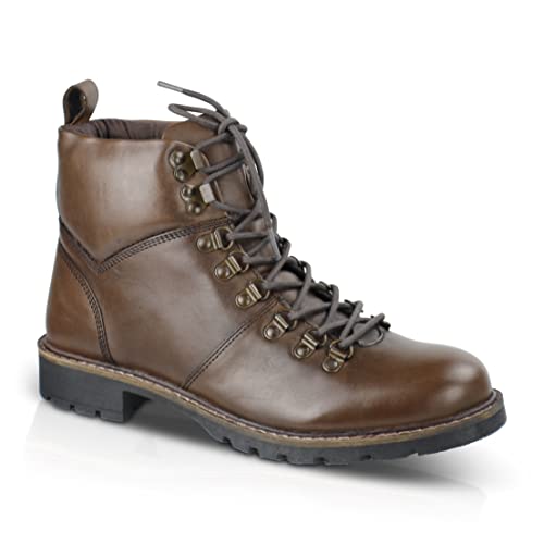 Silver Street London Herren Marmor Stiefelette, braun, 42 EU von Silver Street London