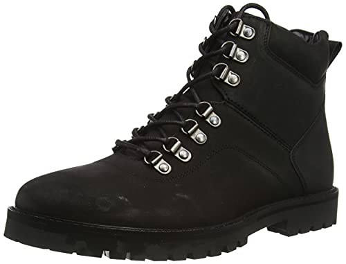 Silver Street London Herren Oslo Stiefelette, Schwarz, 40.5 EU von Silver Street London