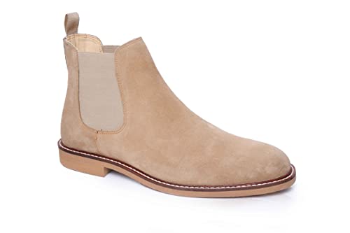 Silver Street London San Diego Herren Wildleder Stiefelette Sommerstiefel, Sand, 7 UK/41 EU von Silver Street London