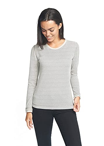 Silverwave Abschirmkleidung Basic Langarm-Shirt für Damen - beige 40/42 von SILVER 25