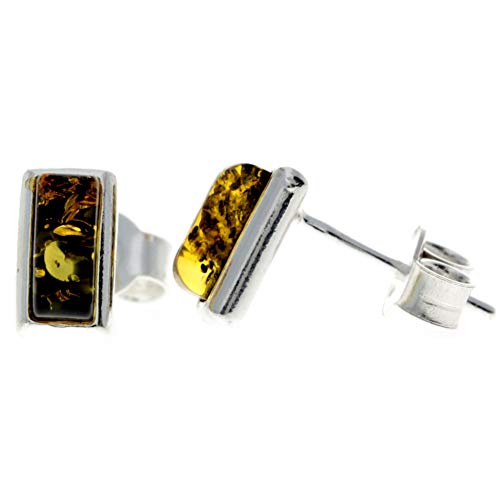 SilverAmber - Damen - 925 Silber & Bernstein Ohrringe - 8346G von SilverAmber Jewellery UK