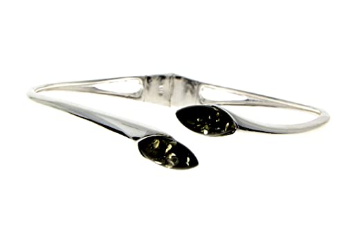 SilverAmber Jewellery UK - 925 Sterling Silber mit baltischem Grüner Bernstein Armreif GL541G. SilverAmber Jewellery UK - 925 Sterling Silber mit baltischem Grüner Bernstein Armreif GL541G. von SilverAmber Jewellery
