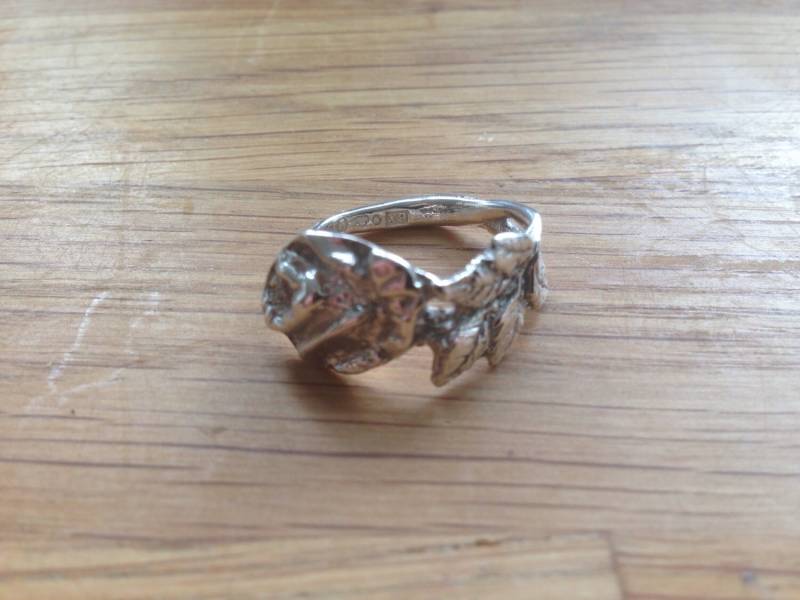 Löffel Ring Silber von SilverByMatte