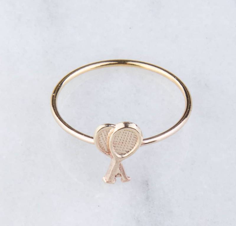 Gold Gefüllte Tennis-Rackets Thin Band Ring, Tennis Gifts, Geschenk Für Sie, Lover, Stackable Stacking Sr307 Gold Gefüllte Tennis-Rackets Thin Band Ring, Tennis Gifts, Geschenk Für Sie, Lover, Stackable Stacking Sr307 von SilverCharmsInc