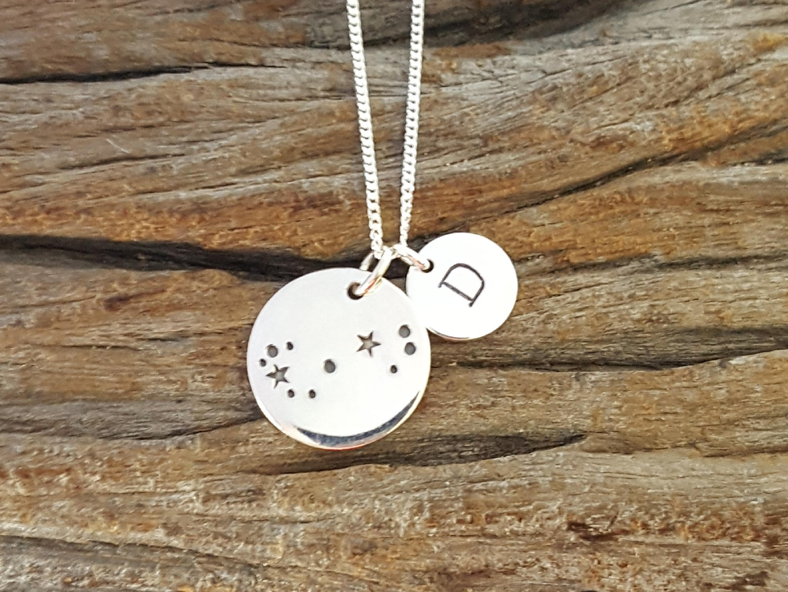 Sterling Silber Skorpion Halskette, Sternbild Personalisierte Sternzeichen Geburtstagsgeschenk, Mutter Geschenk von SilverDriftwood