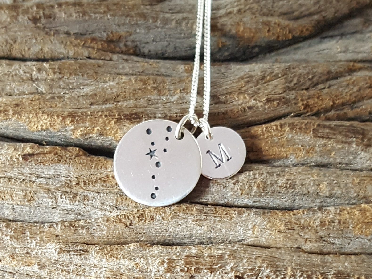 Sterling Silber Stier Halskette, Sternbild Personalisierte Sternzeichen Geburtstagsgeschenk, Mutter Geschenk von SilverDriftwood